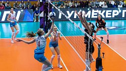 Московское «Динамо» выиграло волейбольное женское дерби в Челябинске