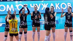 Московское «Динамо» выиграло волейбольное женское дерби в Челябинске