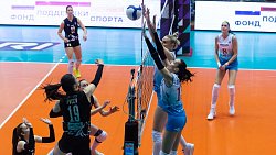 Московское «Динамо» выиграло волейбольное женское дерби в Челябинске