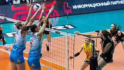 Московское «Динамо» выиграло волейбольное женское дерби в Челябинске