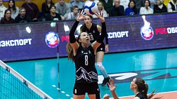 Московское «Динамо» выиграло волейбольное женское дерби в Челябинске