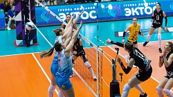Московское «Динамо» выиграло волейбольное женское дерби в Челябинске