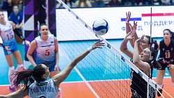 Московское «Динамо» выиграло волейбольное женское дерби в Челябинске