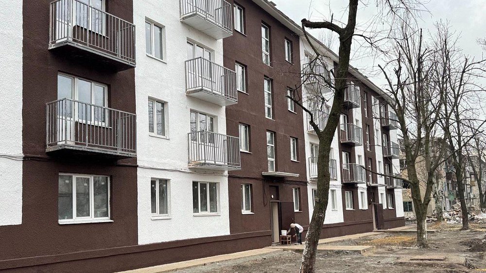 Челябинская область восстановила многоквартирный дом в Авдеевке к годовщине освобождения