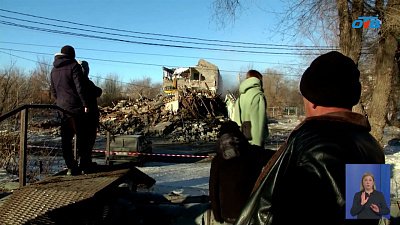 В Магнитогорске снесли аварийный дом