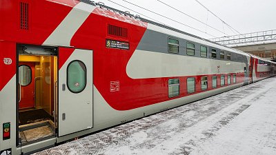 Из Челябинска в Москву на двухэтажном поезде перевезено 12 тысяч пассажиров