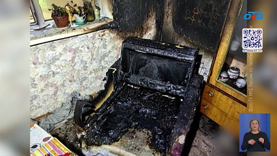 В Челябинске на пожаре погиб мужчина