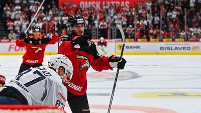 Хоккеисты «Авангарда» в третий раз в сезоне выиграли у «Металлурга» в чемпионате КХЛ