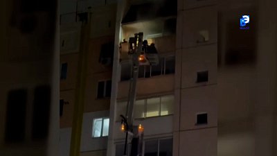 На улице Вернадского произошел пожар