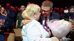 Участников СВО в Челябинске поздравили с 23 Февраля праздничным концертом