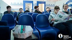 В Челябинске провели шашечный турнир среди многодетных отцов