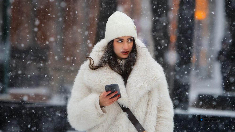 Челябинск засыпало чистым снегом