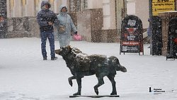 Челябинск засыпало чистым снегом