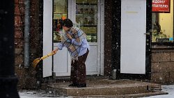 Челябинск засыпало чистым снегом