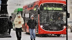 Челябинск засыпало чистым снегом