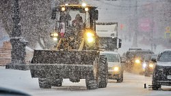 Челябинск засыпало чистым снегом