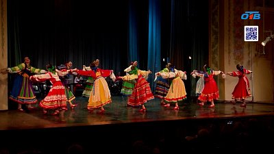 Ансамбль танца «Урал» поздравил защитников Родины