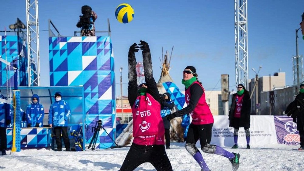 В магнитогорском парке «Притяжение» проведут турнир по волейболу на снегу