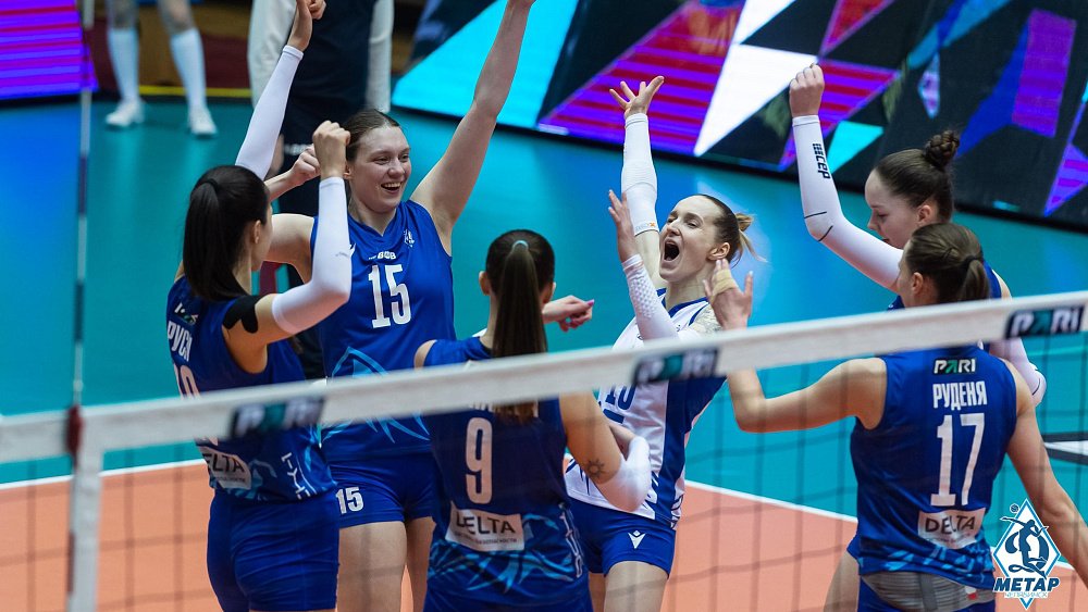 Волейбольный клуб «Динамо‑Метар» одержал победу на тай‑брейке в Суперлиге