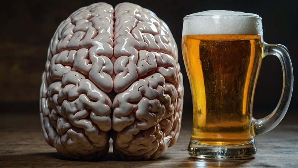 От пива мозг может состариться на 10 лет