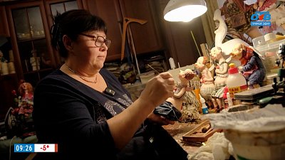 Игрушки-ангелочки Ольги Ефимовой в рубрике «Кукольный дом»