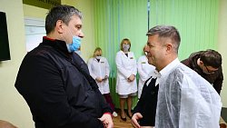 Станислав Мошаров навестил участников СВО, проходящих реабилитацию