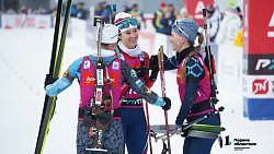 Виктория Сливко выиграла общий зачет Кубка России по биатлону в пасьюте