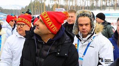 Артем Жога и Алексей Текслер ознакомились с инфраструктурой биатлонного комплекса в Златоусте