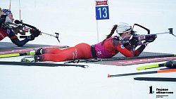 Биатлонистки Свердловской области выиграли масс‑старт на Кубке России в Златоусте