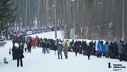 Виктория Сливко и Эдуард Латыпов выиграли в общем зачете Кубка России по биатлону