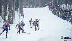 Виктория Сливко и Эдуард Латыпов выиграли в общем зачете Кубка России по биатлону