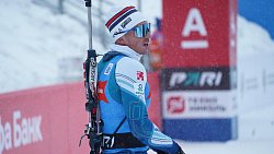 Виктория Сливко и Эдуард Латыпов выиграли в общем зачете Кубка России по биатлону