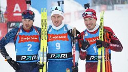 Виктория Сливко и Эдуард Латыпов выиграли в общем зачете Кубка России по биатлону