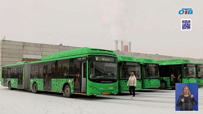 Первая женщина-водитель автобуса «гармошки»