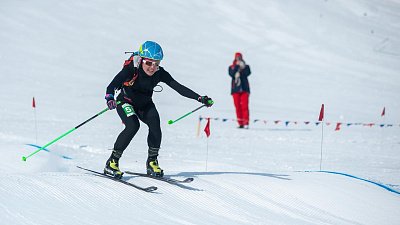 Кристина Кисматова из Магнитогорска выиграла чемпионат России по ски‑альпинизму