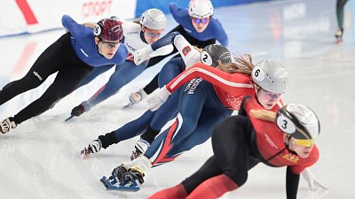 Челябинские шорт-трекисты завоевали серебро в эстафете на чемпионате России