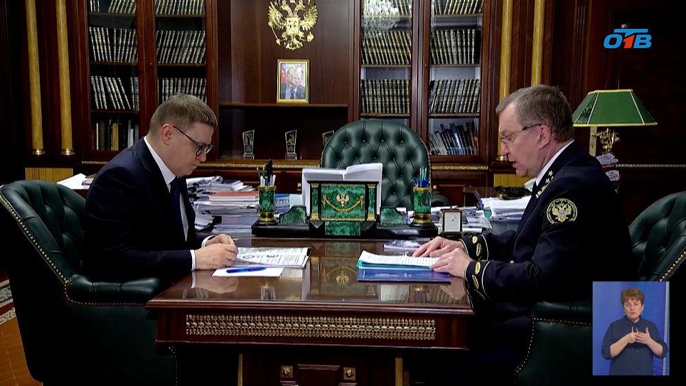 Текслер с Пшеницыным провели рабочую встречу