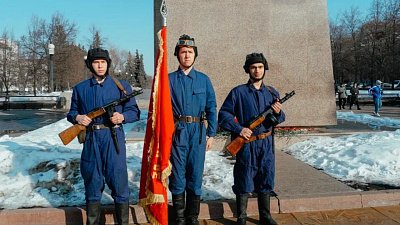 Челябинцы примут участие в реконструкции проводов добровольцев-танкистов на фронт