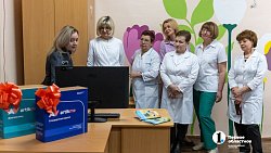 «Снеговики-добряки» привезли подарки в детское отделение челябинского психдиспансера