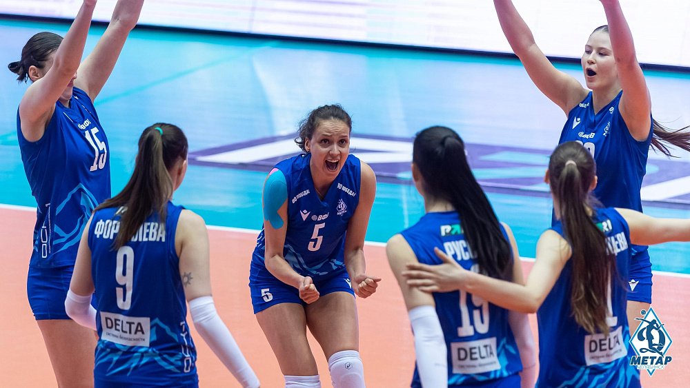 Волейболистки клуба «Динамо‑Метар» сравняли счет в серии с «Ленинградкой»