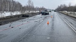 В Челябинской области 24‑летний водитель Chevrolet погибла в лобовом ДТП