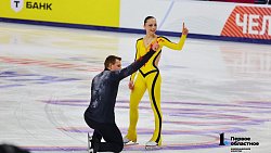 В Челябинске ярко стартовал Кубок Первого канала по фигурному катанию