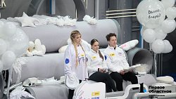 В Челябинске ярко стартовал Кубок Первого канала по фигурному катанию