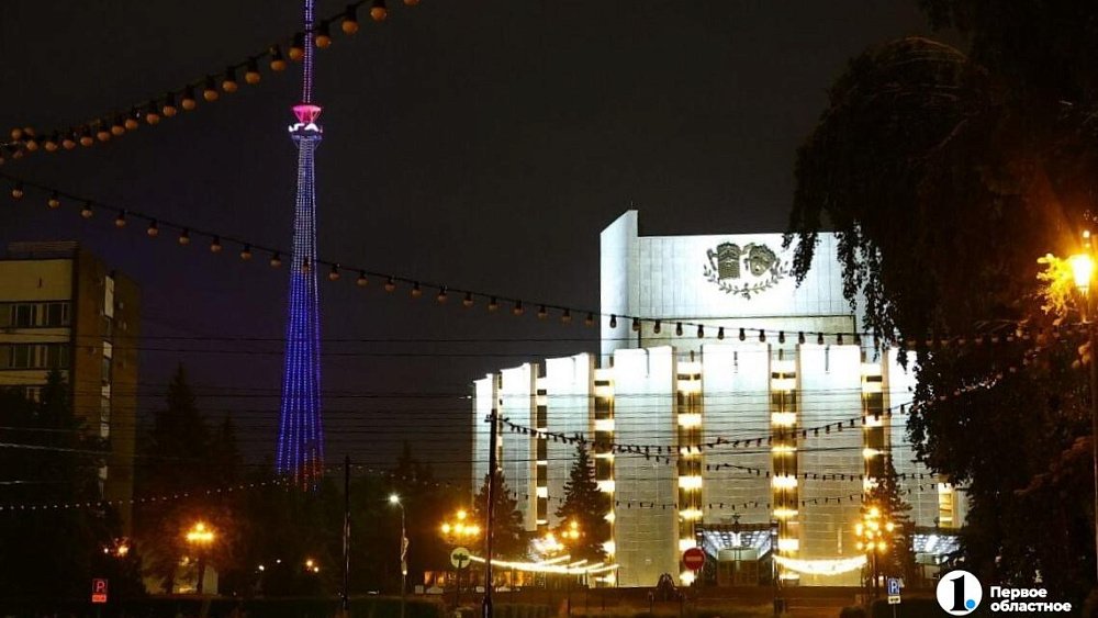 Челябинская телебашня окрасится в цвета триколора 18 марта