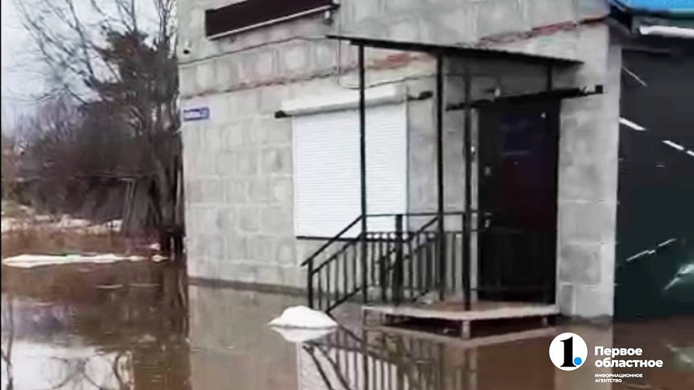 Под Челябинском затопило поселок