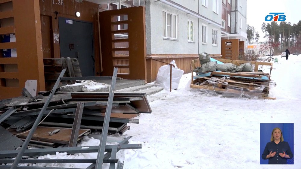 В Снежинске меняют старые лифты на новые