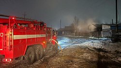 В Катав-Ивановске на пожаре в частном доме погибла семилетняя девочка