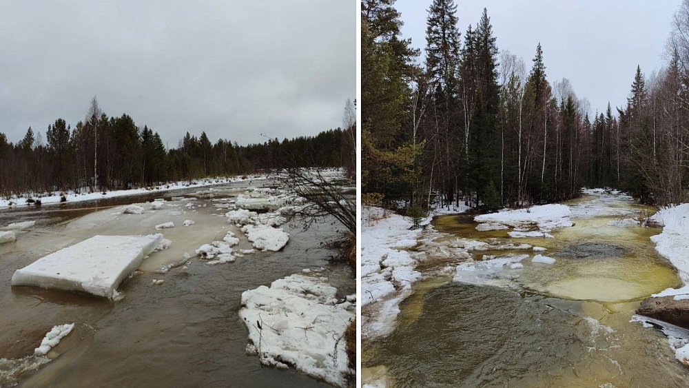 Река Юрюзань установила новый рекорд по срокам ледохода