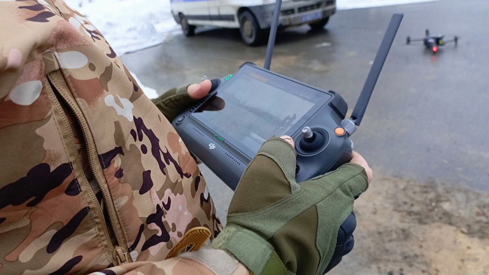 Для мониторинга паводка в Челябинской области полиция использует беспилотники