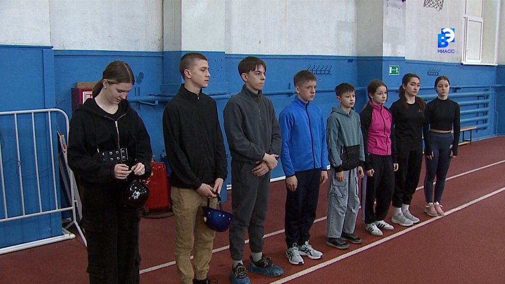 В Миассе куют будущих героев пожарно-спасательного спорта